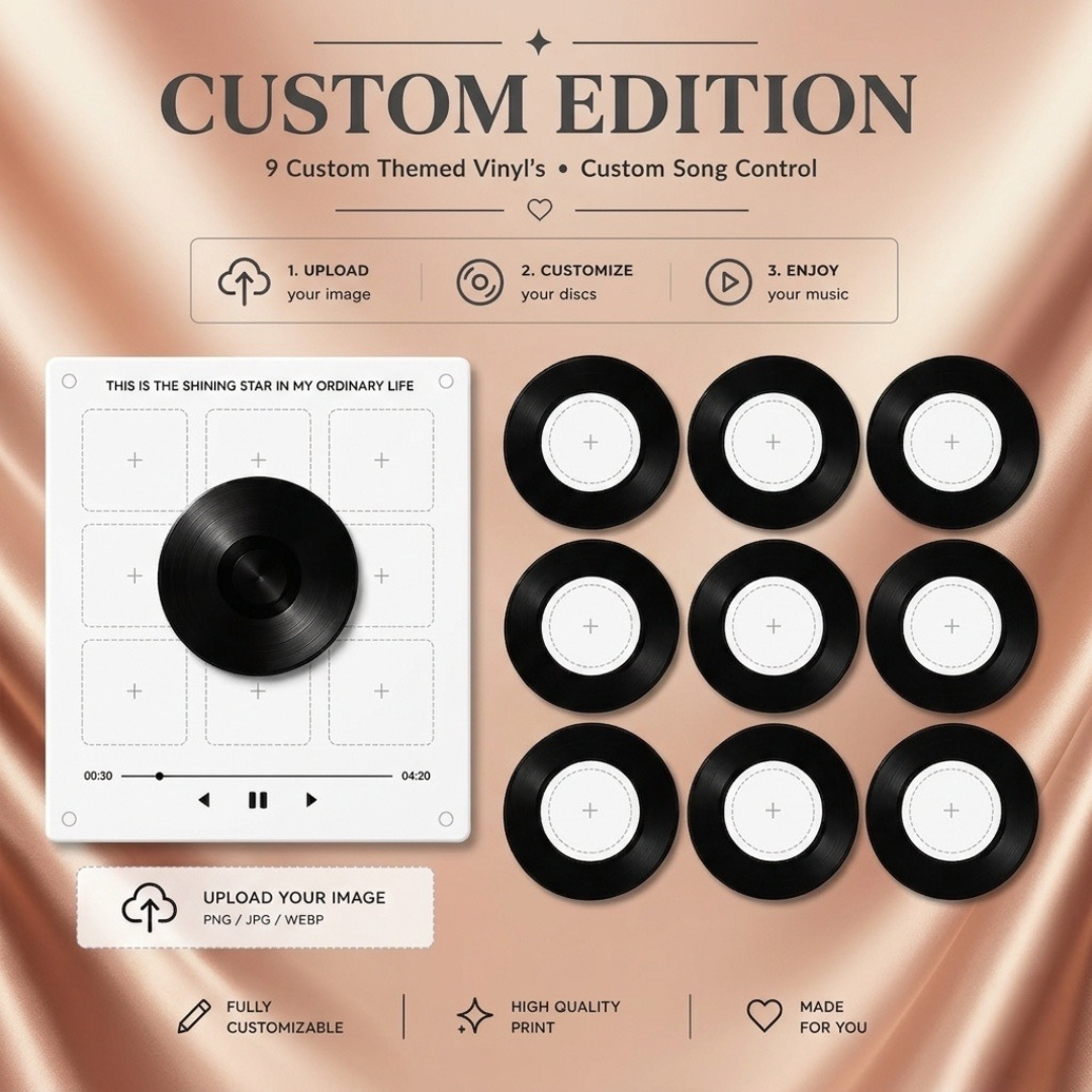 TuneMemo™ Mini Vinyl Player
