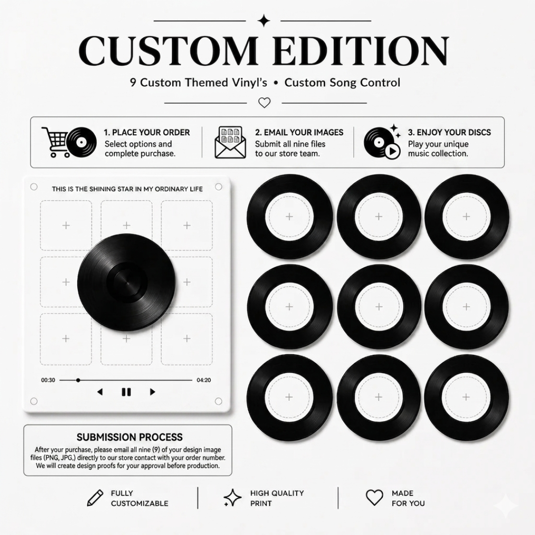 TuneMemo™ Mini Vinyl Player